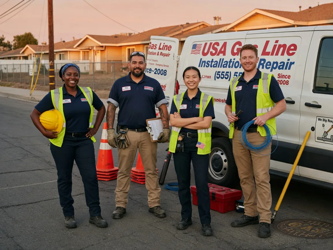 Gas Line Installation company in Oakhurst, TX